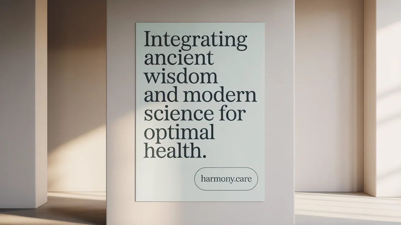Integrating Ancient Wisdom and Modern Science for Optimal Health