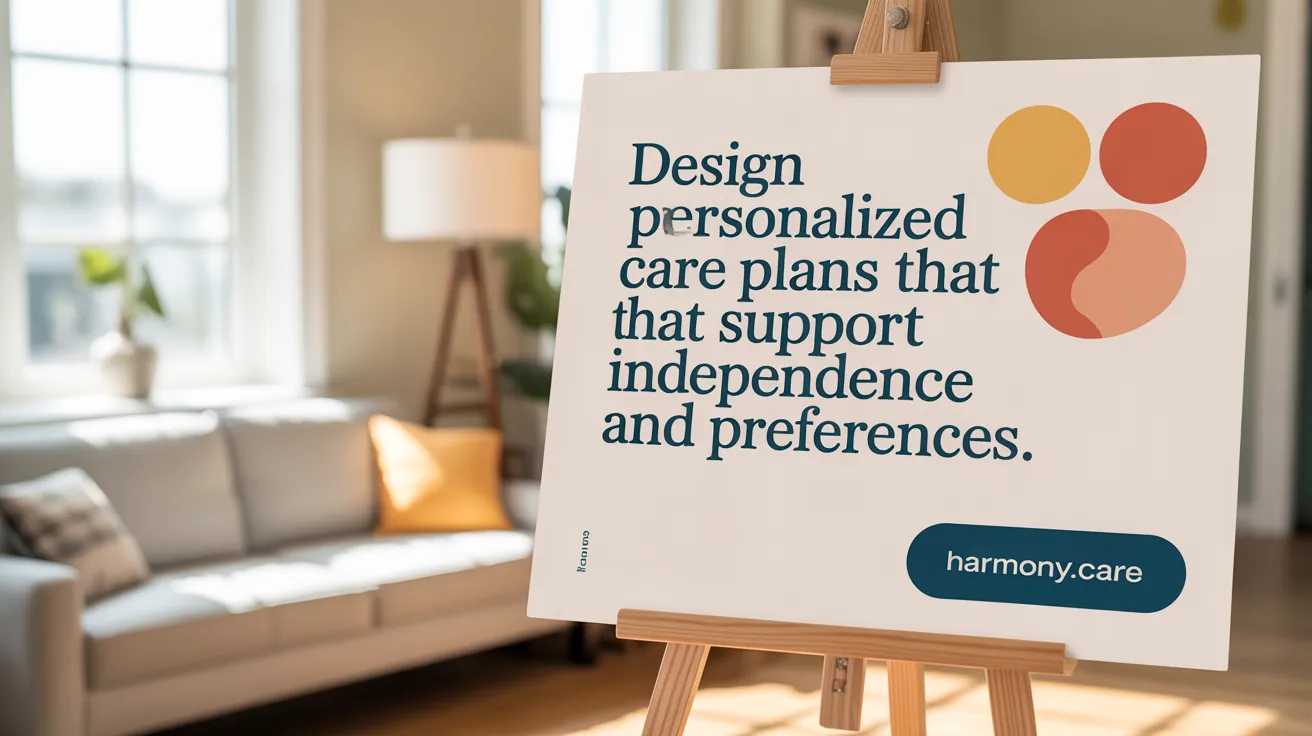 Design Personalized Care Plans That Respect Independence and Preferences