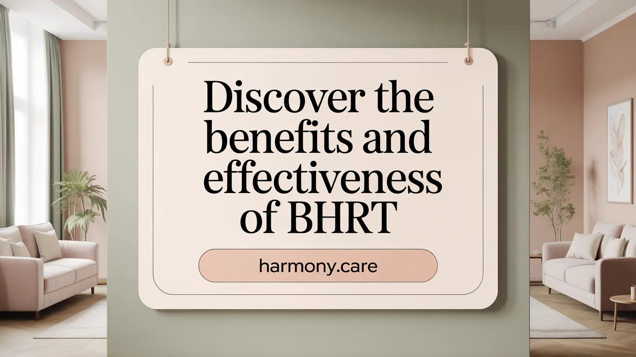 Discover the Benefits and Effectiveness of BHRT