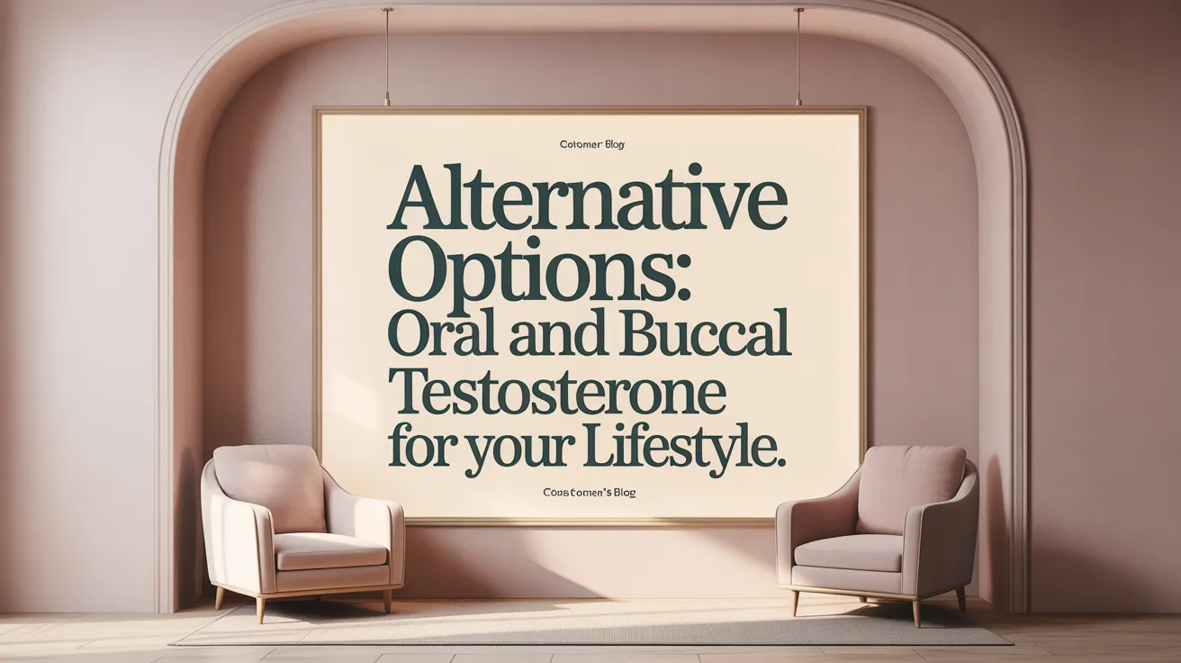 Alternative Options: Oral and Buccal Testosterone for Your Lifestyle