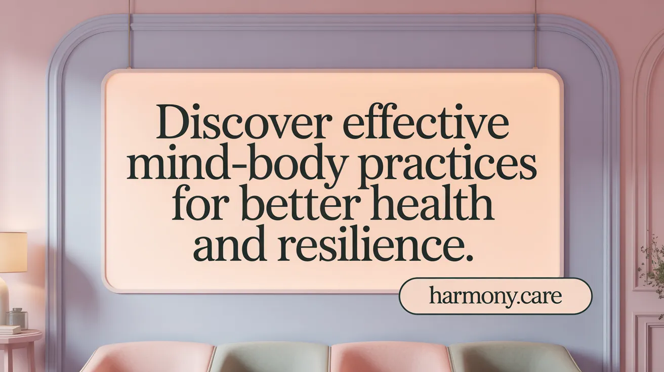 Discover Effective Mind-Body Practices for Better Health and Resilience