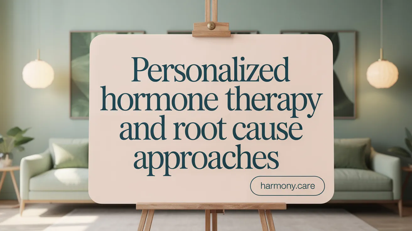 Personalized Hormone Therapy and Root Cause Approaches