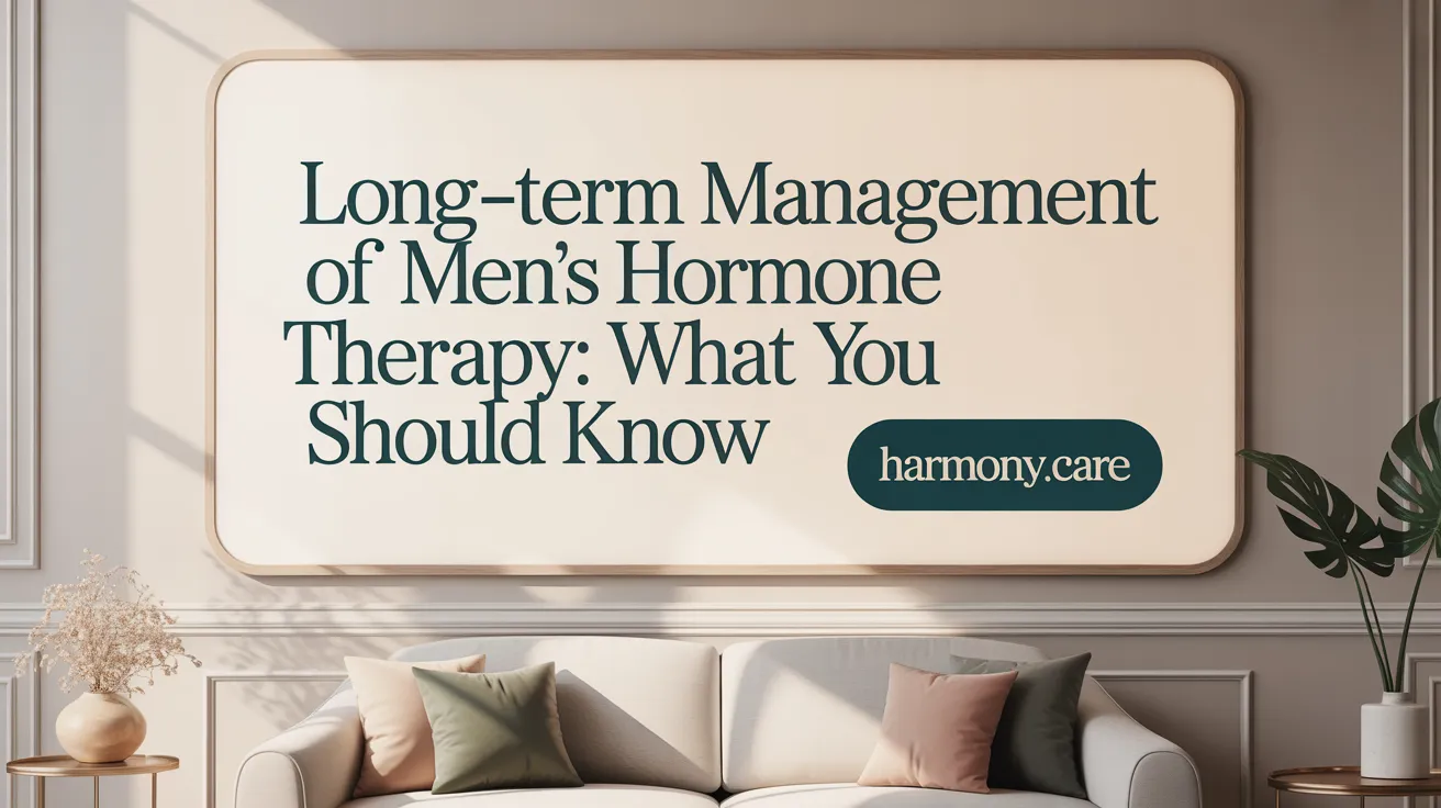 Long-Term Management of Men's Hormone Therapy: What You Should Know