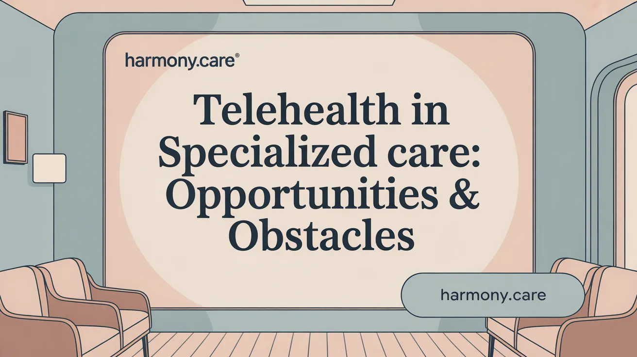 Telehealth in Specialized Care: Opportunities & Obstacles