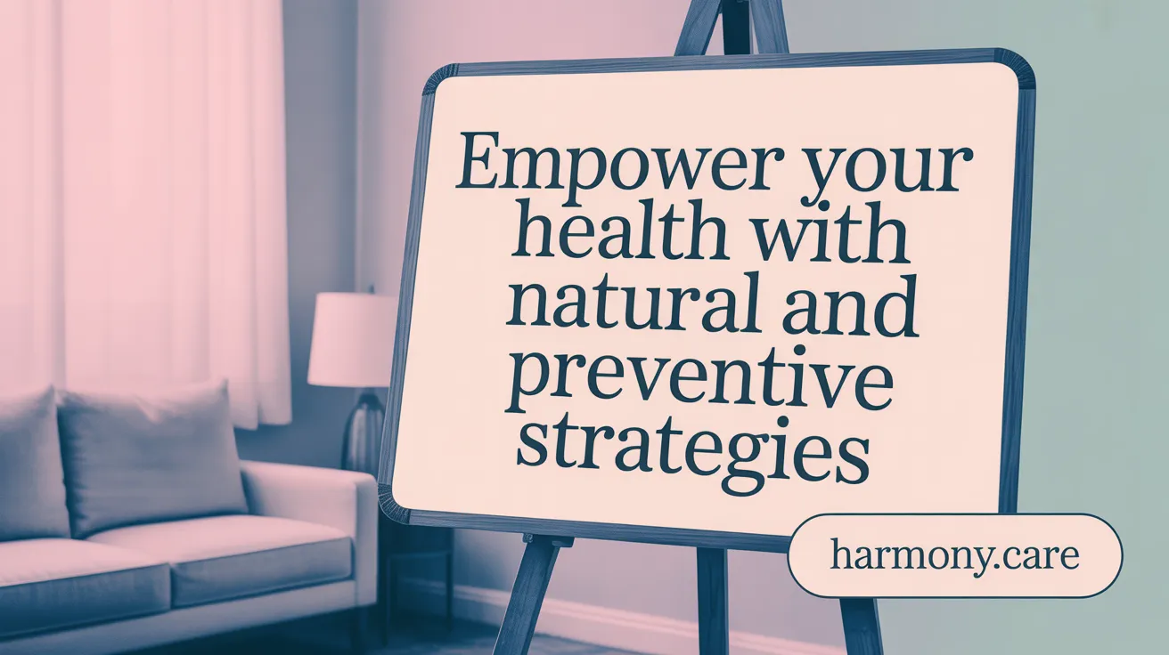 Empower Your Health with Natural and Preventive Strategies