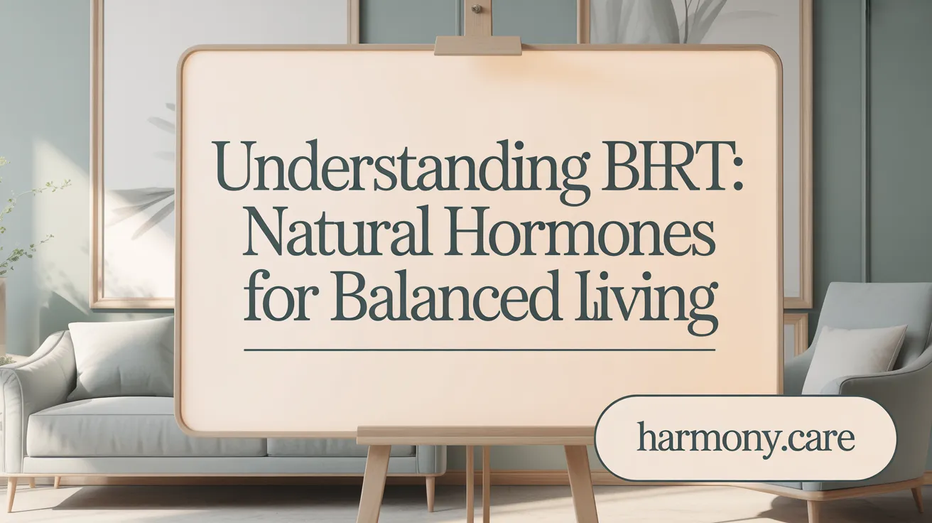 Understanding BHRT: Natural Hormones for Balanced Living