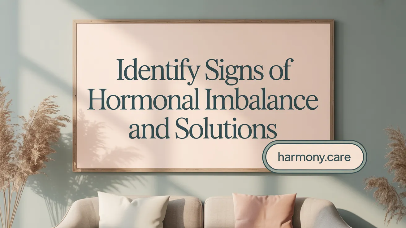 Identify Signs of Hormonal Imbalance and Solutions