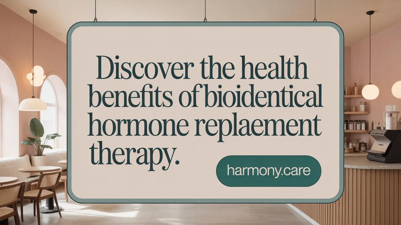 Discover the Health Benefits of Bioidentical Hormone Replacement Therapy