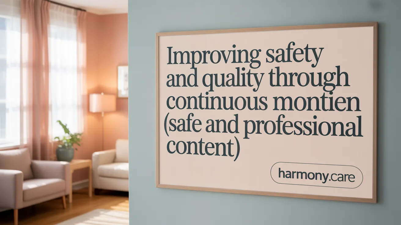 Improving Safety and Quality through Continuous Monitoring