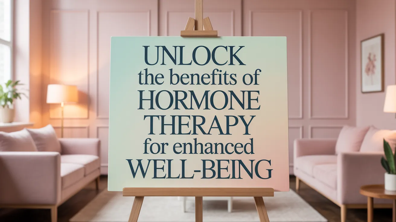 Unlock the Benefits of Hormone Therapy for Enhanced Well-Being