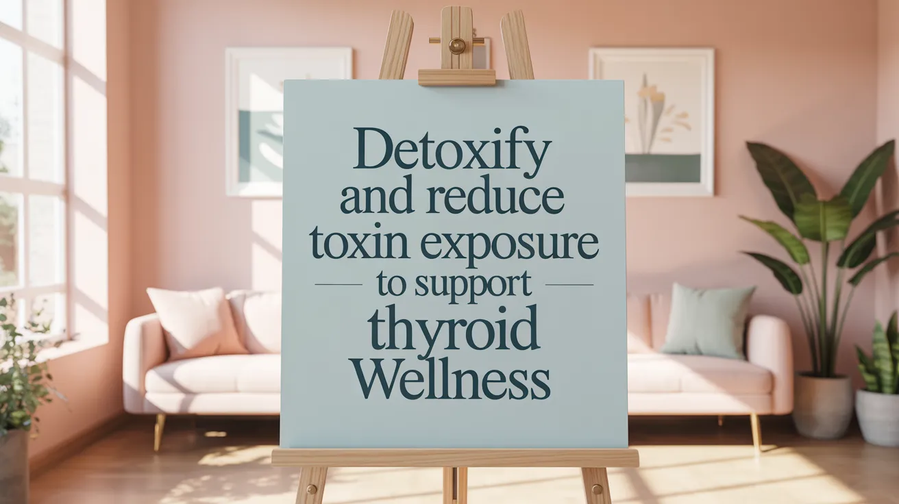 Detoxify and Reduce Toxin Exposure to Support Thyroid Wellness