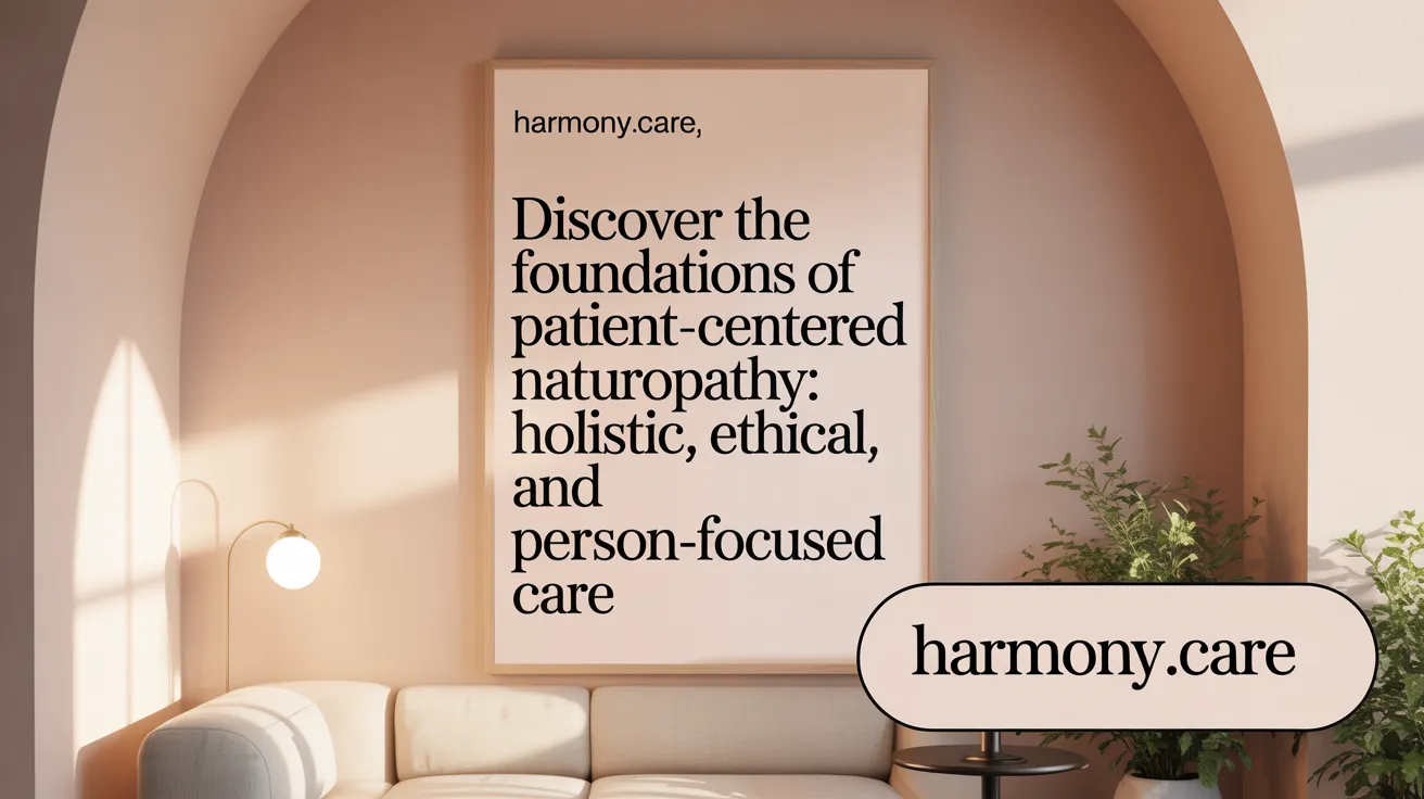 Discover the Foundations of Patient-Centered Naturopathy: Holistic, Ethical, and Person-Focused Care