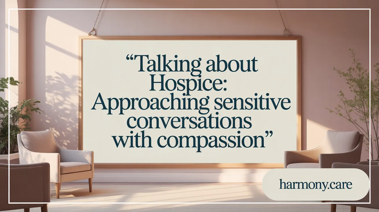 Talking About Hospice: Approaching Sensitive Conversations with Compassion