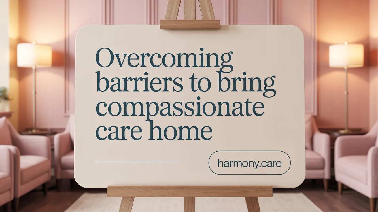 Overcoming Barriers to Bring Compassionate Care Home