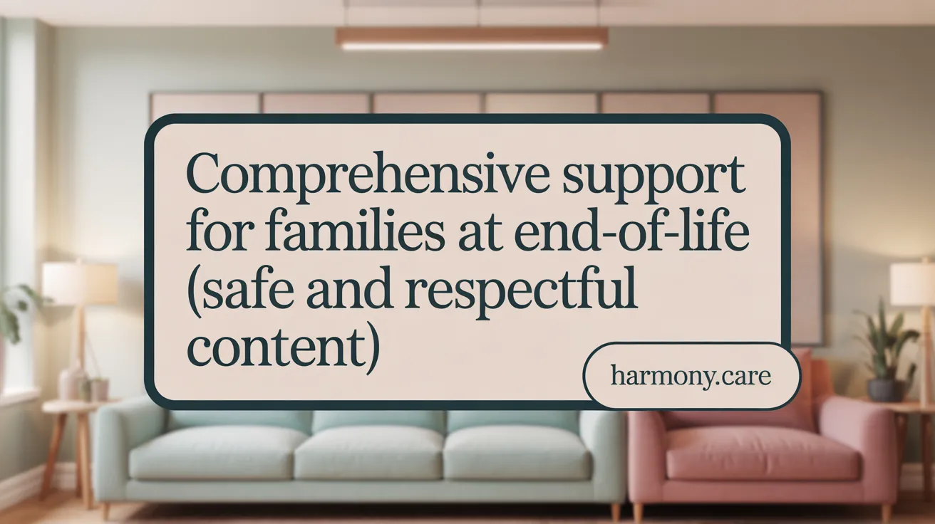 Comprehensive Support for Families at End-of-Life