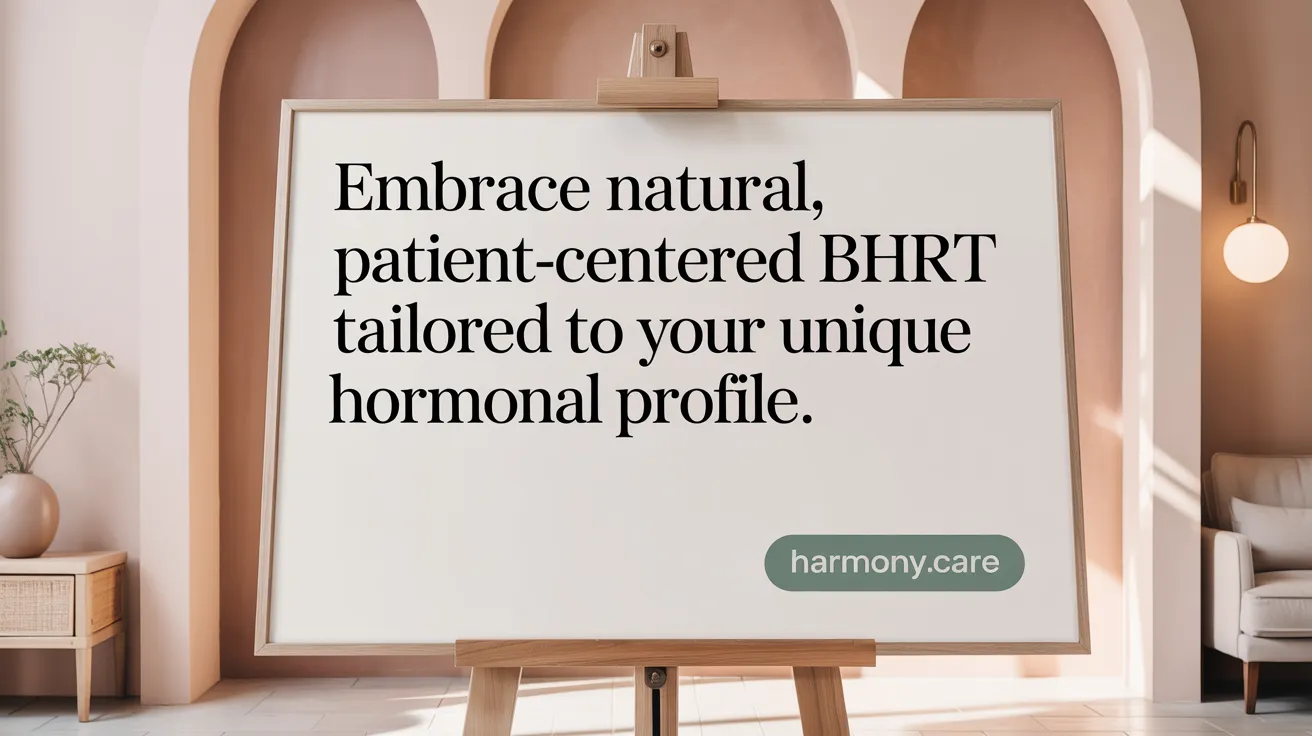 Embrace natural, patient-centered BHRT tailored to your unique hormonal profile.