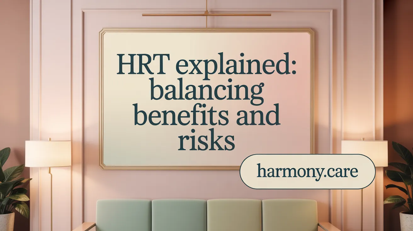 HRT Explained: Balancing Benefits and Risks