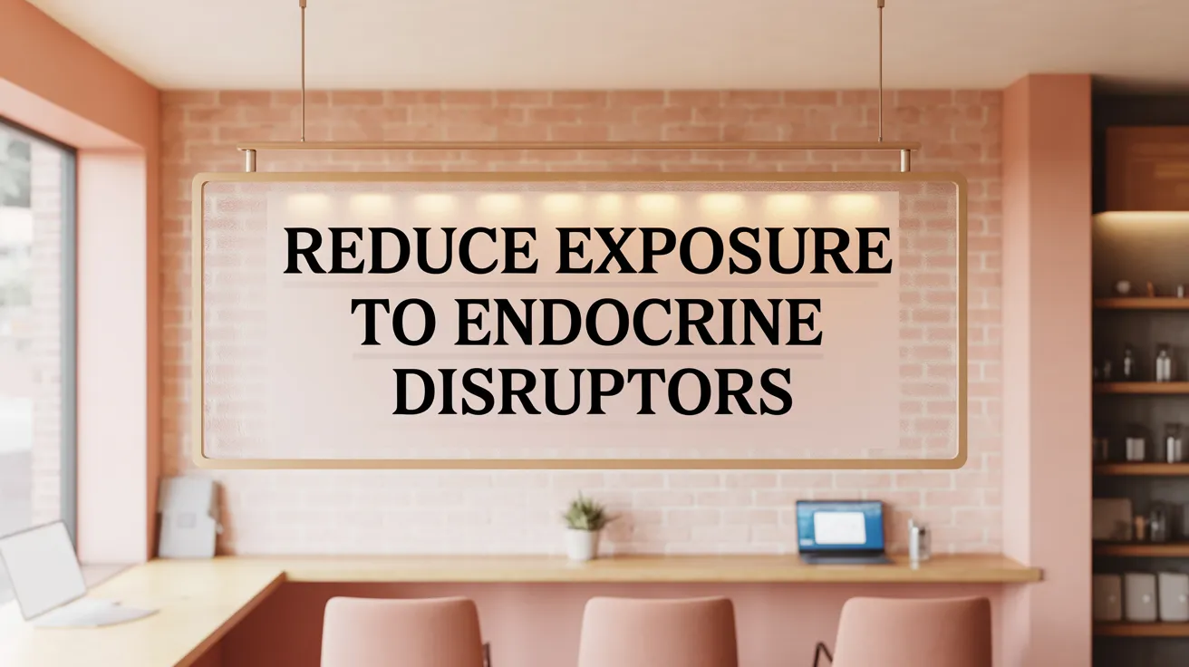 Reduce Exposure to Endocrine Disruptors