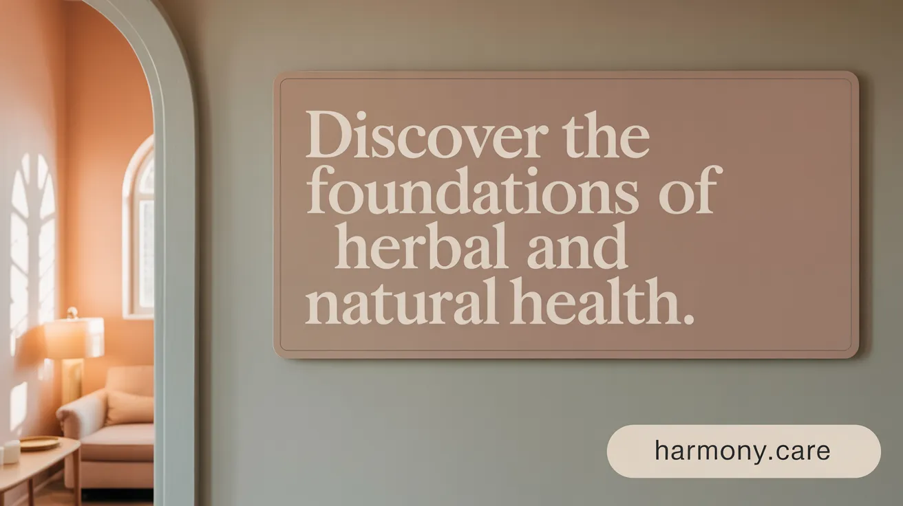 Discover the Foundations of Herbal and Natural Health
