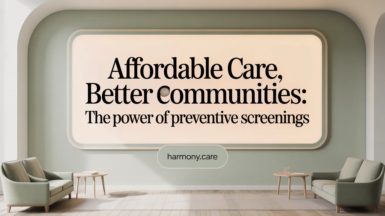 Affordable Care, Better Communities: The Power of Preventive Screenings