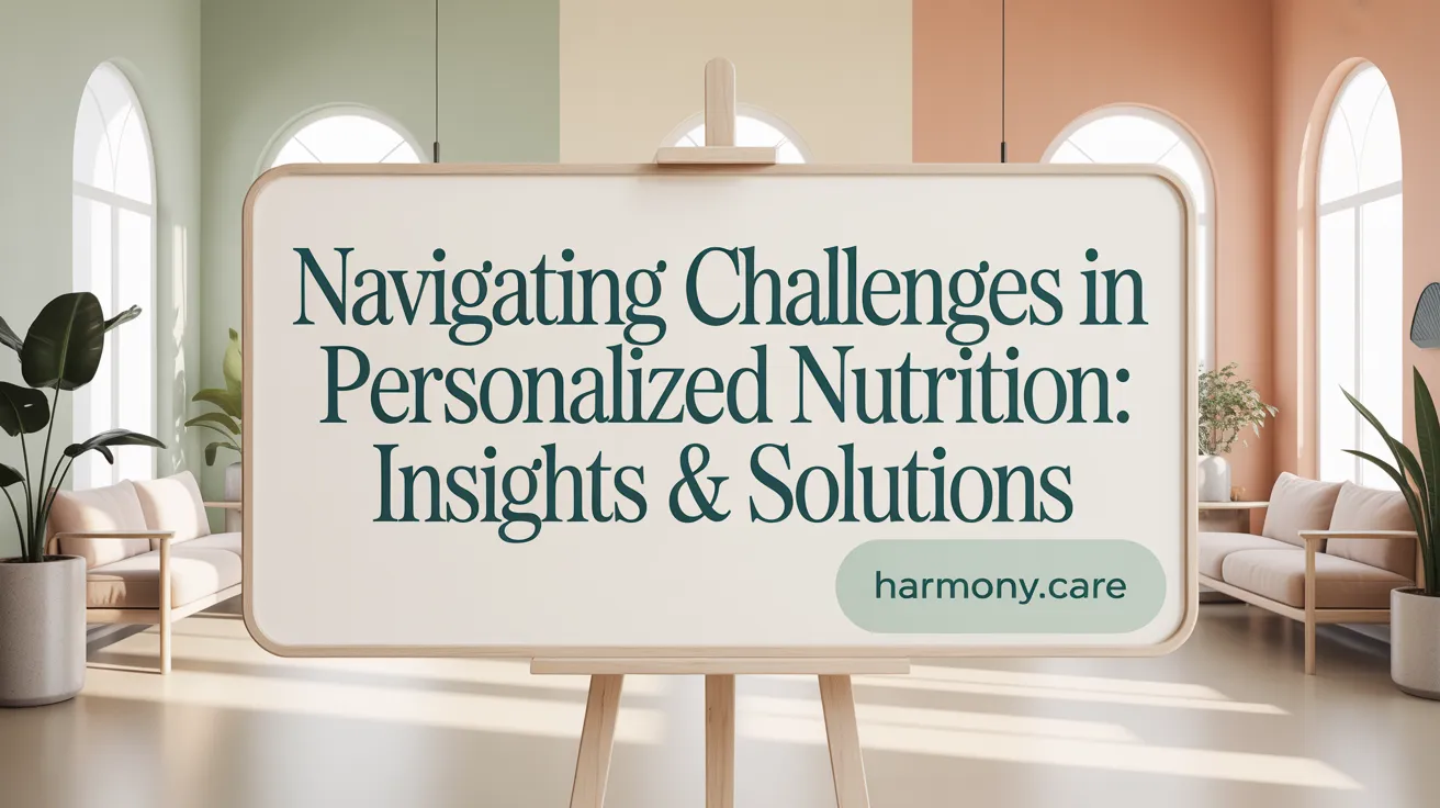 Navigating Challenges in Personalized Nutrition: Insights & Solutions