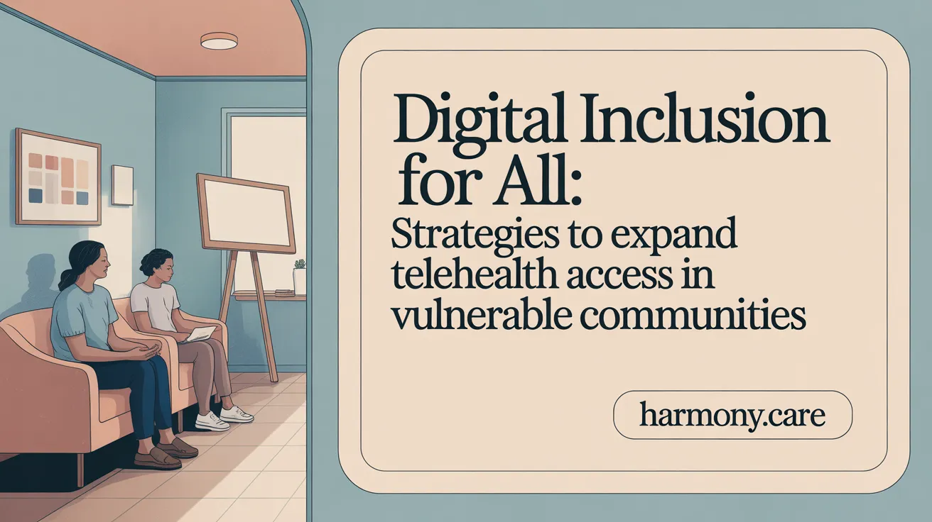 Digital Inclusion for All: Strategies to Expand Telehealth Access in Vulnerable Communities