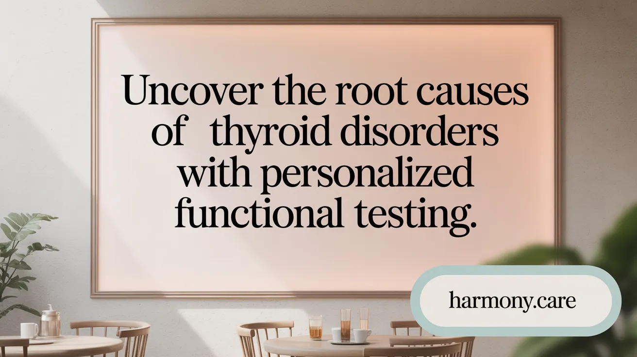 Uncover the Root Causes of Thyroid Disorders with Personalized Functional Testing