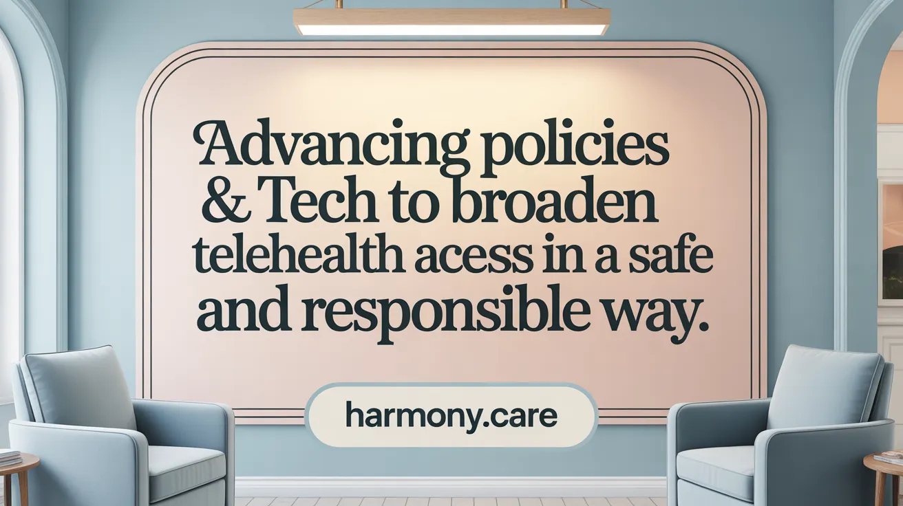 Advancing Policies & Tech to Broaden Telehealth Access