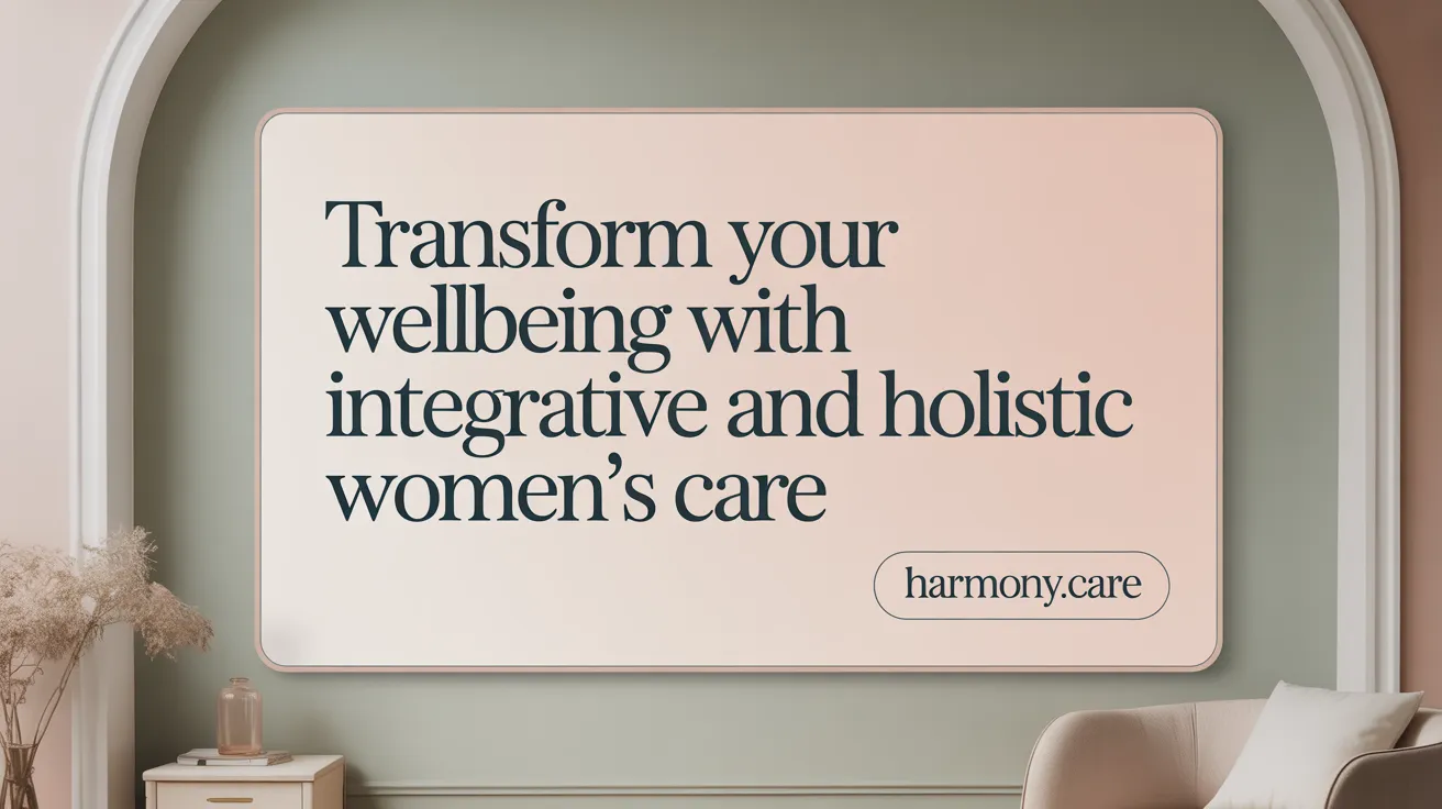 Transform Your Wellbeing with Integrative and Holistic Women's Care