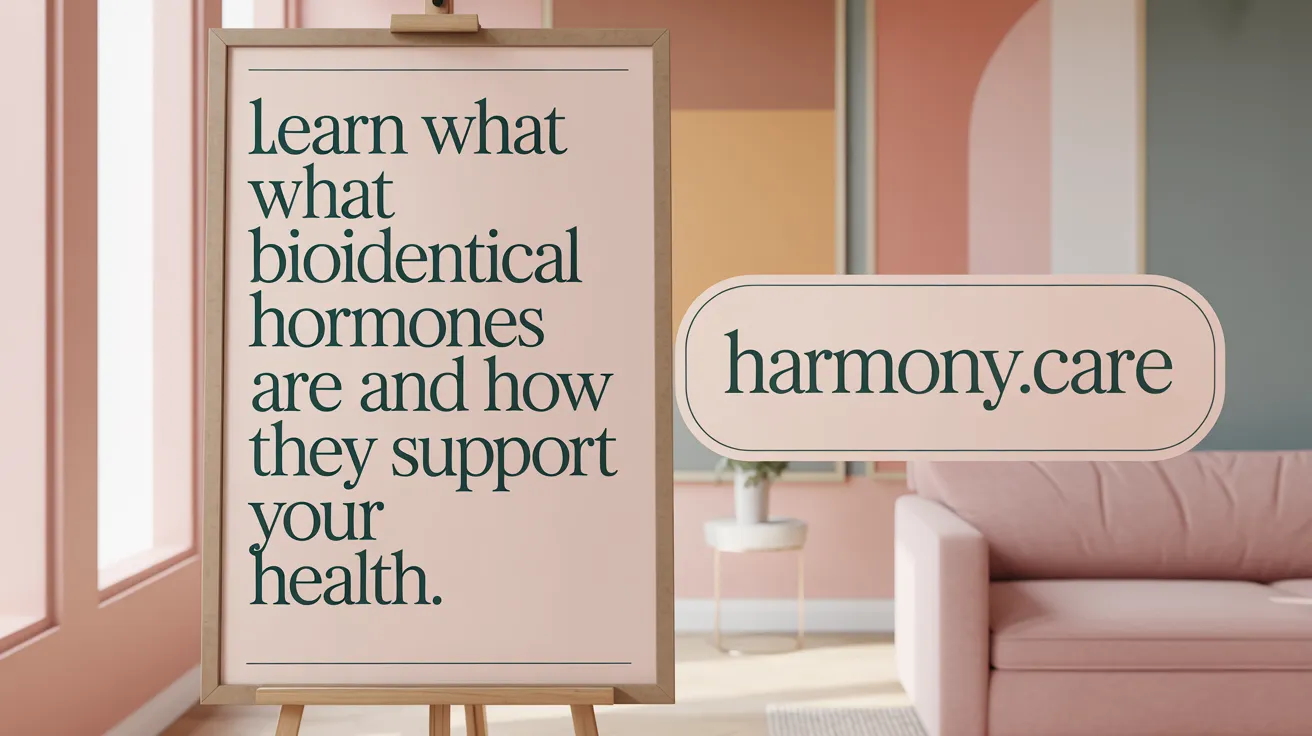 Learn what bioidentical hormones are and how they support your health