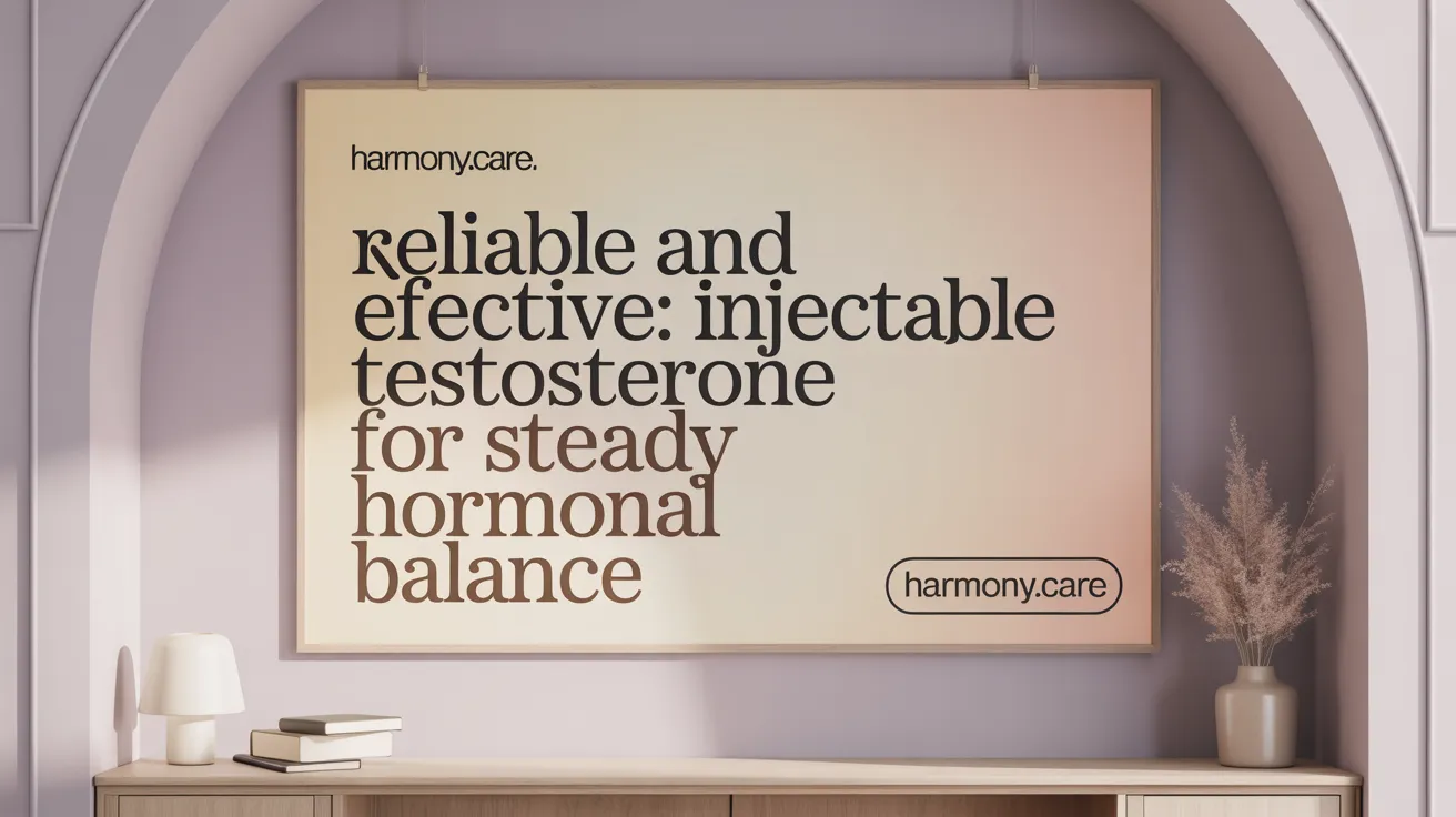 Reliable and Effective: Injectable Testosterone for Steady Hormonal Balance
