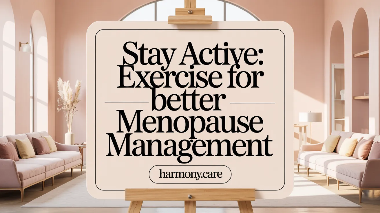 Stay Active: Exercise for Better Menopause Management
