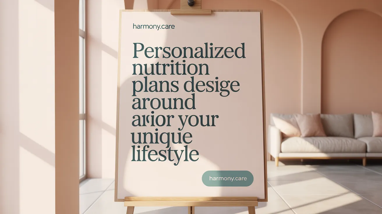 Personalized Nutrition Plans Designed Around Your Unique Lifestyle