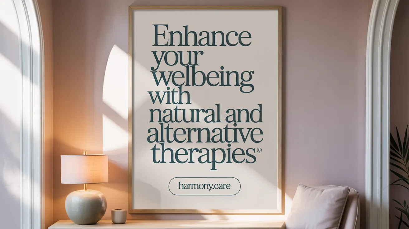 Enhance Your Wellbeing with Natural and Alternative Therapies