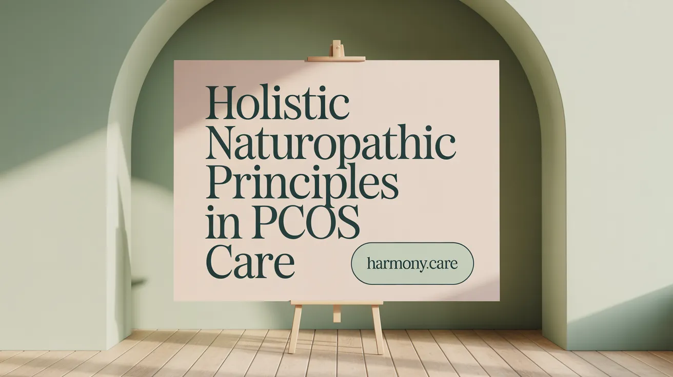 Holistic Naturopathic Principles in PCOS Care