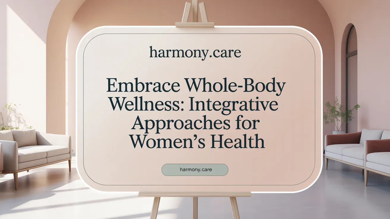 Embrace Whole-Body Wellness: Integrative Approaches for Women's Health