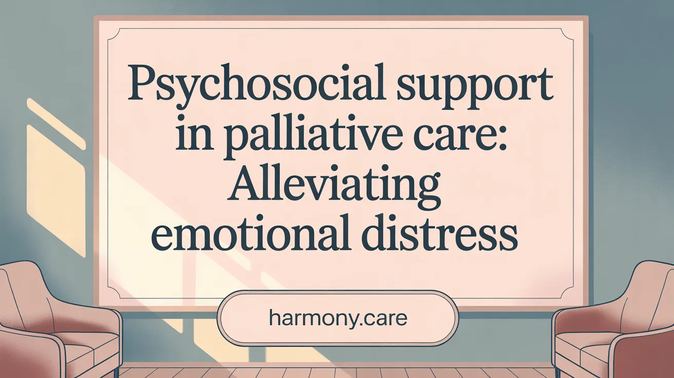 Psychosocial Support in Palliative Care: Alleviating Emotional Distress
