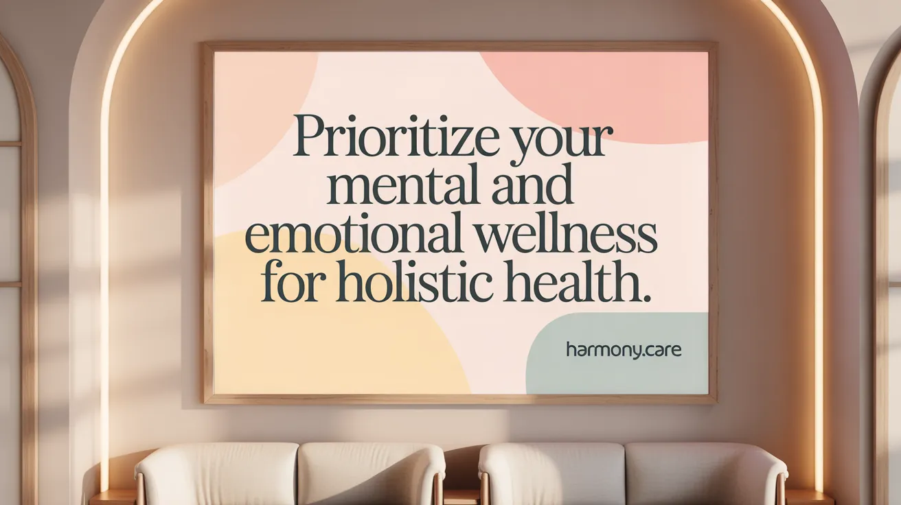 Prioritize Your Mental and Emotional Wellness for Holistic Health