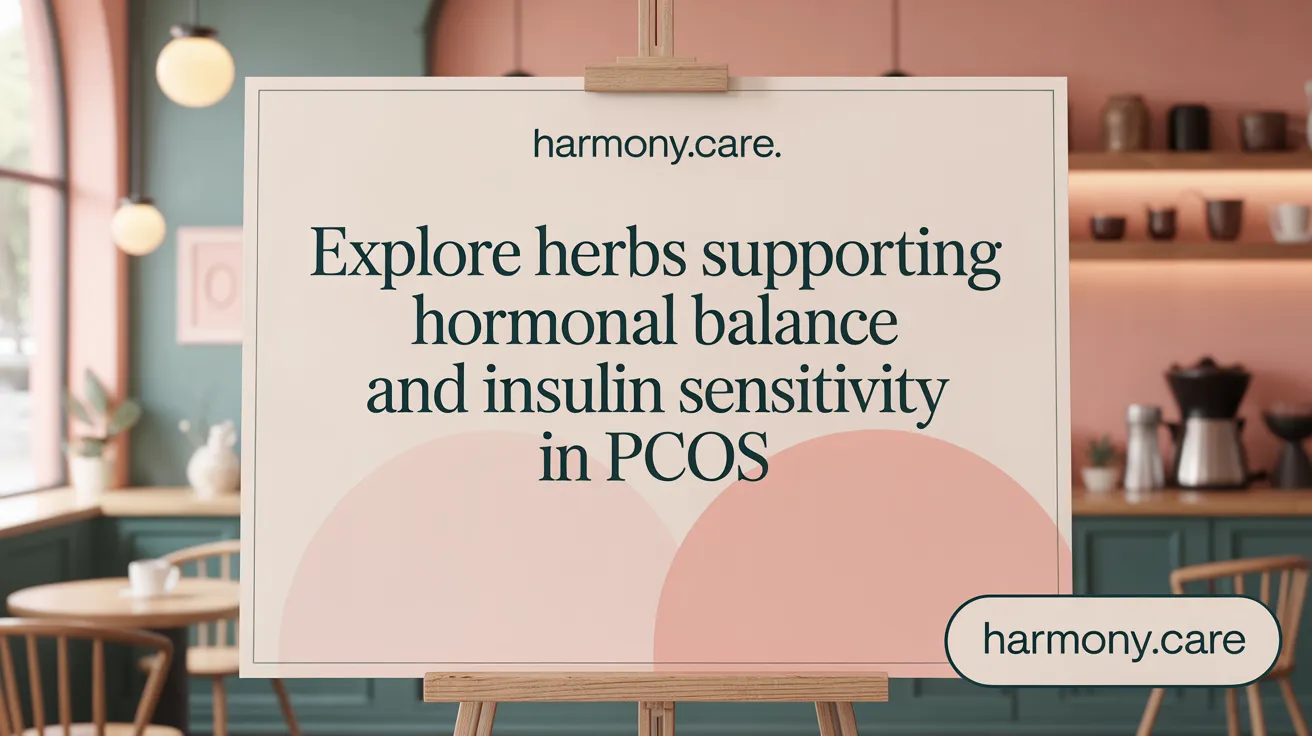 Explore Herbs Supporting Hormonal Balance and Insulin Sensitivity in PCOS
