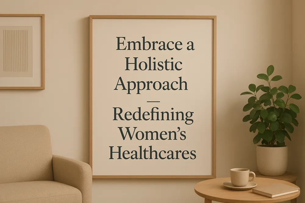 Embrace a Holistic Approach — Redefining Women's Healthcares