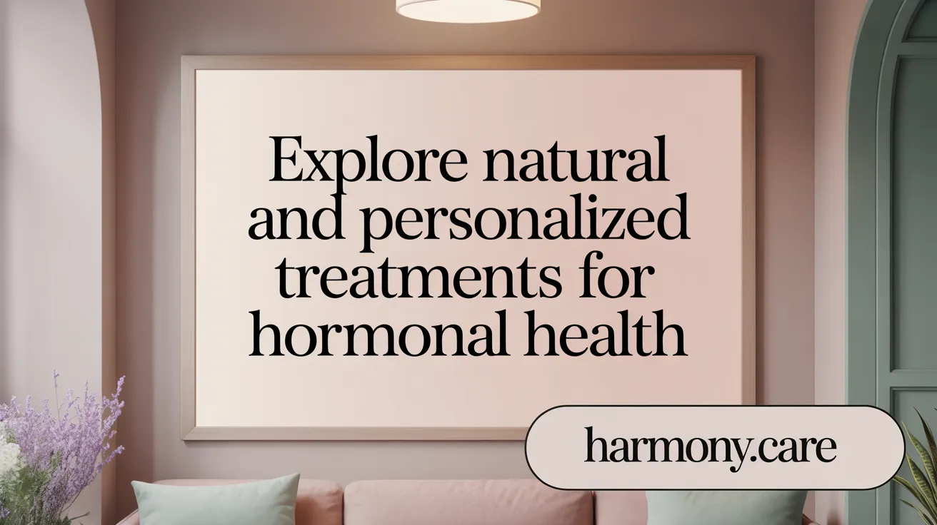 Explore Natural and Personalized Treatments for Hormonal Health