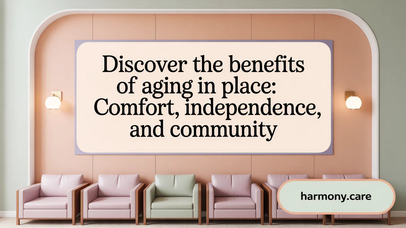 Discover the Benefits of Aging in Place: Comfort, Independence, and Community