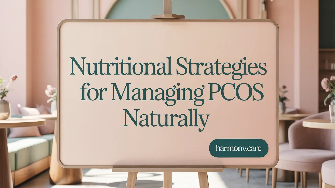 Nutritional Strategies for Managing PCOS Naturally