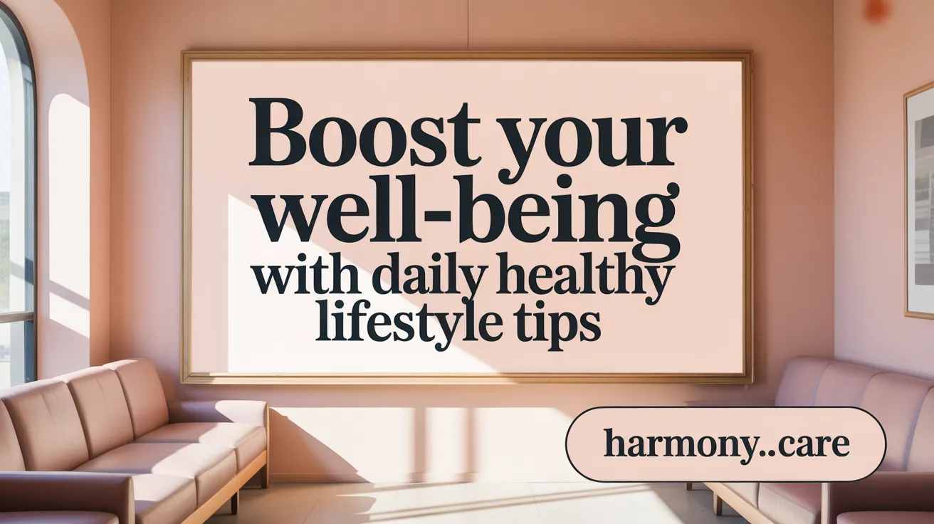 Boost Your Well-Being with Daily Health Habits