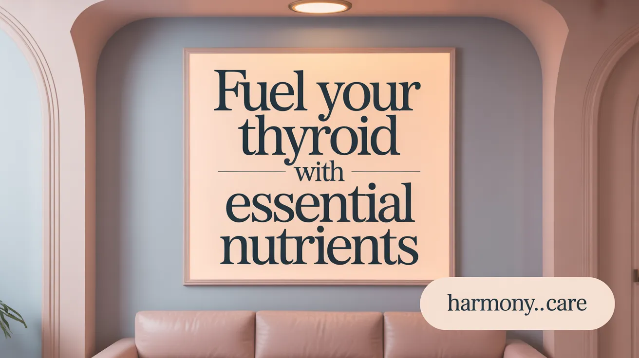 Fuel Your Thyroid with Essential Nutrients