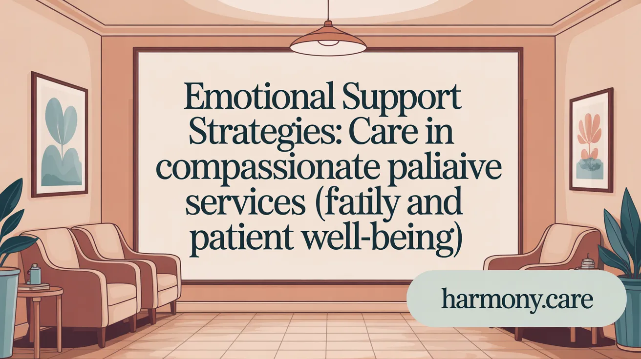 Emotional Support Strategies: Compassionate Care in Palliative Services