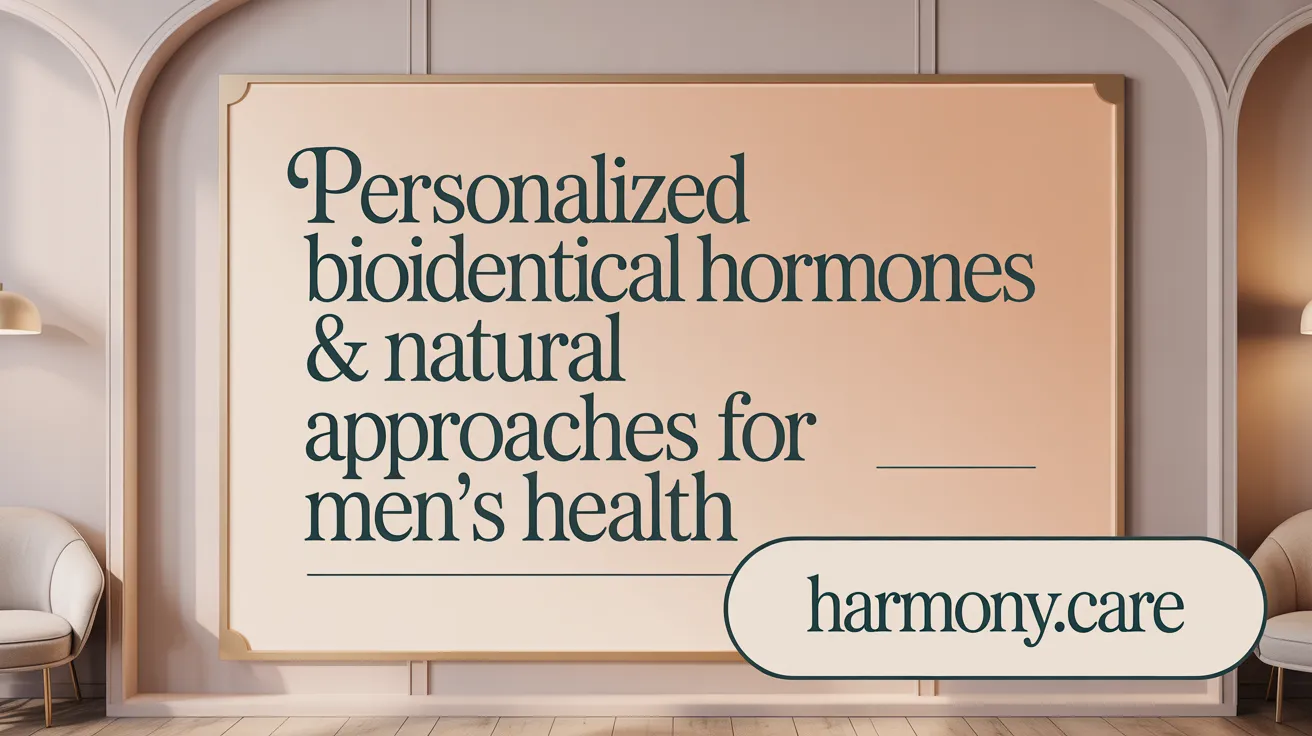 Personalized Bioidentical Hormones & Natural Approaches for Men’s Health