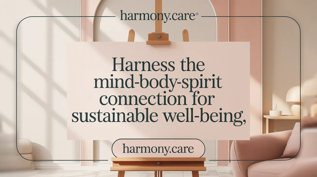 Harness the Mind-Body-Spirit Connection for Sustainable Well-Being