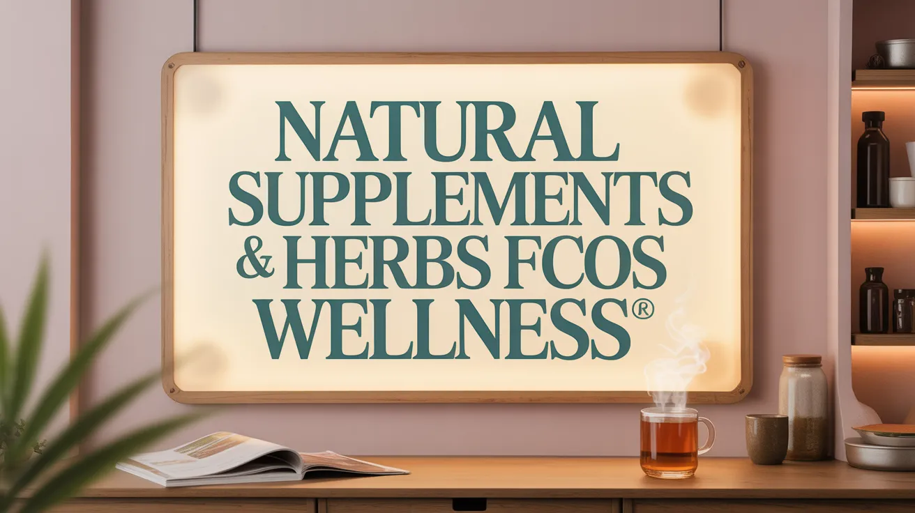 Natural Supplements & Herbs for PCOS Wellness
