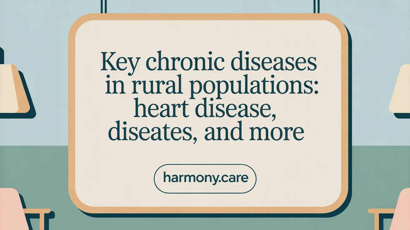 Key Chronic Diseases in Rural Populations: Heart Disease, Diabetes, and More